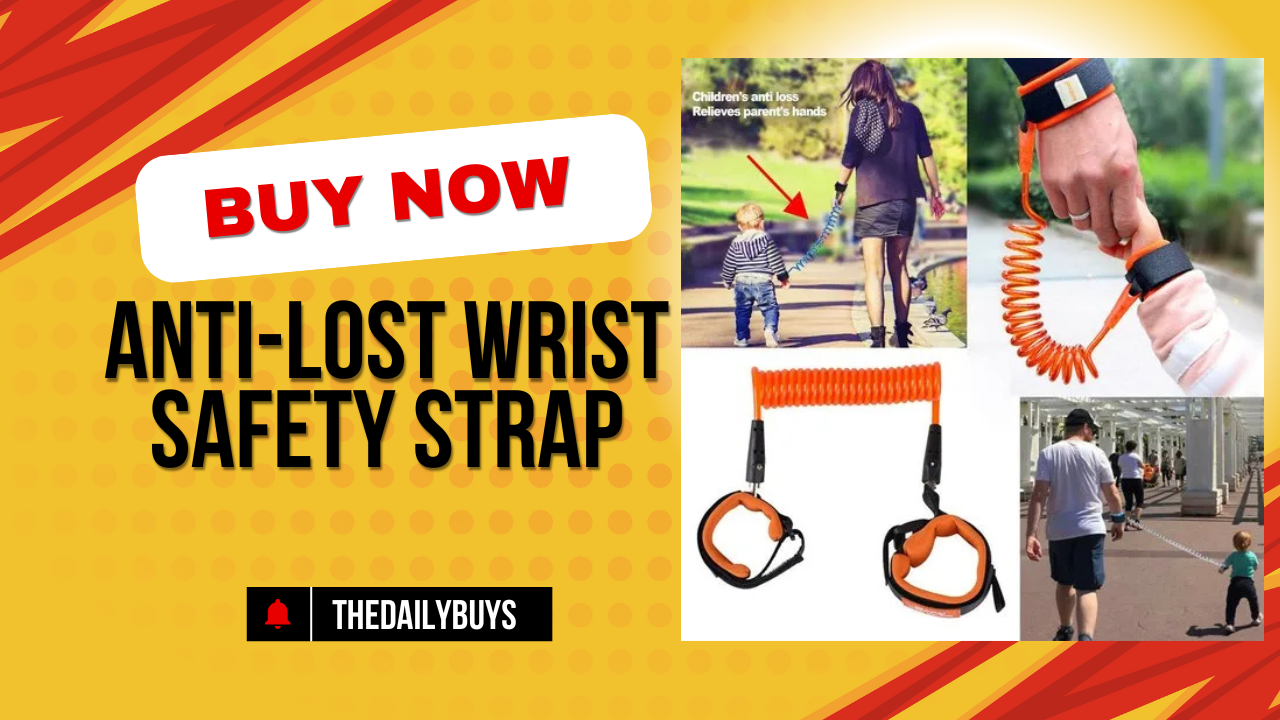 Anti-Lost Wrist Safety Strap